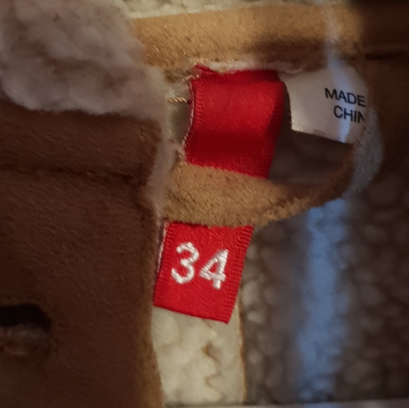 Biege Winter Jacket - Picture 3 of 4